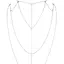 Ланцюжок для спини Bijoux Indiscrets Magnifique Back and CLeavage Chain - Silver - мініатюра 2
