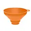 Воронка (лейка) Ø 15,5 см пластиковая с широким горлом на банку, Kitchette Оранжевый 86411 - миниатюра 6