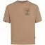 Футболка мужская Frontier Small logo M Beige - миниатюра 1