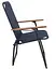 Кресло раскладное Bo-Camp Jefferson Blue (1211897) (DAS302105) - миниатюра 8