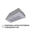 Вытяжка полновстраиваемая Perfelli BI 7653 I 1000 LED - миниатюра 5