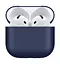Чохол для навушників MAKE Apple AirPods 4 Silicone Dark Blue - мініатюра 1