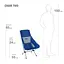 Стілець Helinox Chair Two Blue Block (1053-12882R1) - мініатюра 7