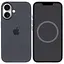 Чехол Epik Silicone case AAA с Magsafe и анимационной кнопкой для Apple iPhone 16, 6.1 Black - миниатюра 3