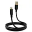 Кабель Proove Jelly Silicone USB to Lightning 2.4A (1m) black - мініатюра 4