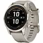 Смарт-часы Garmin Fenix 7S Sapphire Solar Soft Gold w. Light Sand Band (010-02776-14/15) - миниатюра 1