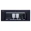 Вытяжка полновстраиваемая WEILOR PBSR 72651 GLASS BL 1300 LED Strip - миниатюра 6