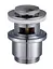 Донний клапан Globus Lux HG-041B (Click-clack), Хром - мініатюра 1