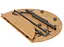 Стол Bo-Camp Poundbury Round 90x90 cm Brown (1404656) (DAS302111) - миниатюра 4