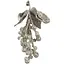 Новогодний декор Dashuri Гроздь винограда 20 см, айвори 8066770911 - миниатюра 1