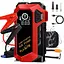 Пускозарядное устройство Jump StaRter для автомобиля 2000мАч с компрессором (Красный) - миниатюра 1