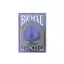 Карти гральні United States Playing Card Company Bicycle Foil Back Cobalt (blue) (02441) - мініатюра 1