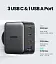 Универсальное портативное быстрое зарядное устройство для Ugreen CD226 GaN 100W 3C1A на 4 USB - миниатюра 4