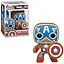 Фігурка Funko Pop MARVEL Gingerbread Captain America Капітан Америка 10 см FP M GCA 933 - мініатюра 1
