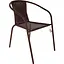 Садовое кресло Jumi Bistro коричневый - миниатюра 1