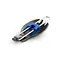 Ложка-вилка GSI Outdoors Folding Foon Синий (1099-72112) - миниатюра 2