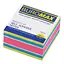 Блок для заметок с клейким слоем, 75x75 мм, 450 листов, неон (в ассортименте) BM.2317-97 - миниатюра 1