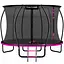 Батут із внутрішньою сіткою THUNDER Inside Ultra 14FT 435 см Black/Pink - мініатюра 1