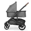 Прогулянкова коляска Uppababy Cruz V2 - LIAM + люлька Uppababy Carrycot-Greyson charcoal Melange Carbon Frame - мініатюра 10