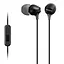 Наушники In-ear MDR-EX15AP 3.5 mini-jack, микрофон, черный Sony teh0019131 - миниатюра 2