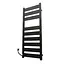 Электрический полотенцесушитель Kosser Волс 1200x500 EL тайм. черный ДВЛ03EL, Черный матовый, Левое - миниатюра 1