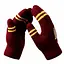Перчатки Гарри Поттер Гриффиндор с полосками цвета факультета (HP 6.145.325) - миниатюра 2