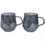Набор чашек Vittora Night VT-5106-400 2 чашки 400 мл Серый - миниатюра 1
