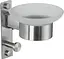 Мильниця Frap F30402, з гачком для рушника, нержавіюча сталь, Нержавіюча сталь - мініатюра 1