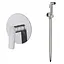 Набір гігієнічного душу прихованого монтажу Volle Cante (1512. 101402+1586.190102) cepillado níquel SET20240407, Нікель - мініатюра 1