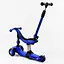 Самокат-велобіг 3 в 1 Best Scooter 32х14х61-75 см Синій 000231682 - мініатюра 3