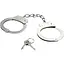 Металлические наручники Seven Creations Hand Cuffs серебристый - миниатюра 1