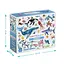 Дитячий пазл Монтессорі "Океанічні тварини" DoDo Toys 300630, 200 елементів - мініатюра 5