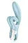 Вібратор-кролик Satisfyer Touch Me 20 см блакитний - мініатюра 3
