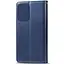 Кожаный чехол-книжка Getman Gallant PU для ZTE Blade A72 Синий - миниатюра 5