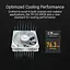 Комплект вентиляторів ASUS TUF Gaming 120мм TR120 ARGB Reverse Triple Pack White (90DA00D3-B09020) - мініатюра 11