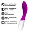 Вібратор Lelo Mona Wave 19.5 см рожевий - мініатюра 3