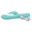 Вібратор кролик Pillow Talk Kinky Teal 21 см зелений - мініатюра 3