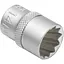 Головка торцева Wurth коротка 3/8IN 12-гранний профіль SW9 Red Stripe (5763038409) - мініатюра 1