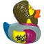 Качка FunnyDucks Хіпстер (1328) - мініатюра 5