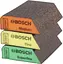 Губка шлифовальная Bosch Professional Expert S470 Combi 69х97х26мм MF SF 3 шт. (2.608.901.174) - миниатюра 1