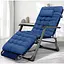 Розкладне крісло ліжко з подушкою Leobro Темно-синій (LB-FCB-G1-BLU) - мініатюра 1
