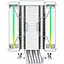 Кулер для процесора GameMax Sigma 620 White (SIGMA 620 WH) - мініатюра 5