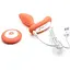 Вібропробка і масажер простати 2-в-1 KisToy Gordon Orange - мініатюра 8