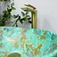 Умивальник VBI Parma marble green matt накладний VBI-011003, Цветной - мініатюра 6