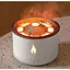 Увлажнитель воздуха-ночник аромадифузор 300 мл эффектом пламени вулкан U-V19 - миниатюра 2