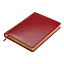 Ежедневник недатированный Buromax Bravo A5 искусственная кожа/поролон 336 страниц красный (BM.20020-05) - миниатюра 2