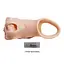 Насадка на пеніс Pretty Love Penis Sleeve Brad 21.3 см (тілесний) - мініатюра 5