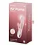 Вибратор-кролик Satisfyer Air Pump Bunny 3 21 см светло-розовый - миниатюра 4