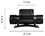 Фонарь налобный аккумуляторный X-Balog SY-5842 фонарик на голову Type-C 18650 2LED - миниатюра 9