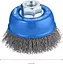 Щетка чашечная Bosch Professional витая сталь 70 мм 0.3 мм M14 (2.608.622.098) - миниатюра 1